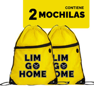 Mochilas Amarillas LIM GO HOME